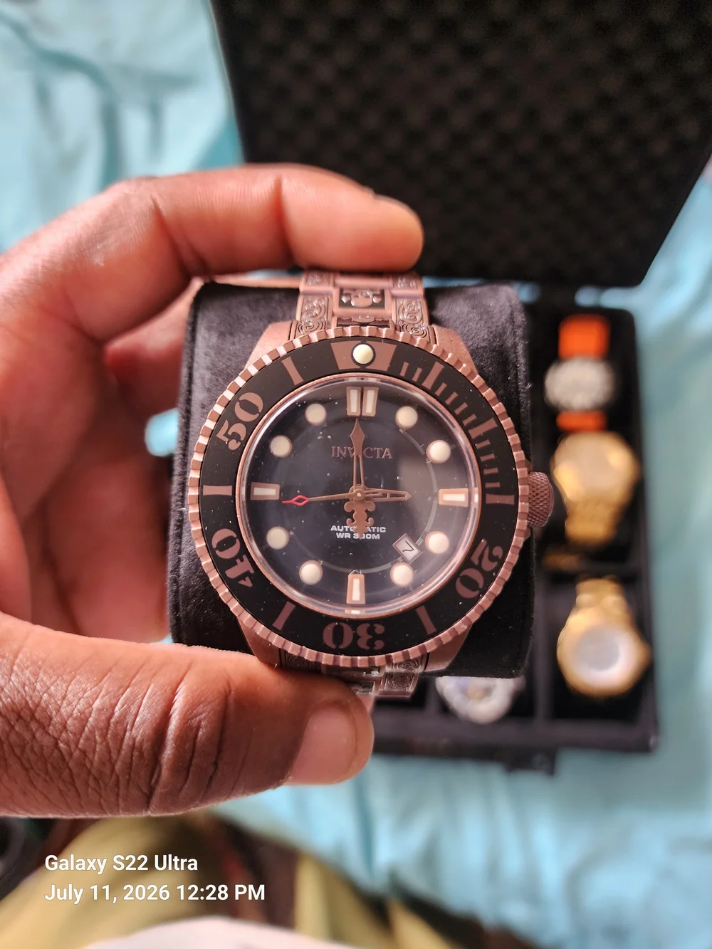 Invicta Pirate Theme Grand Diver Automatic 50mm Watch